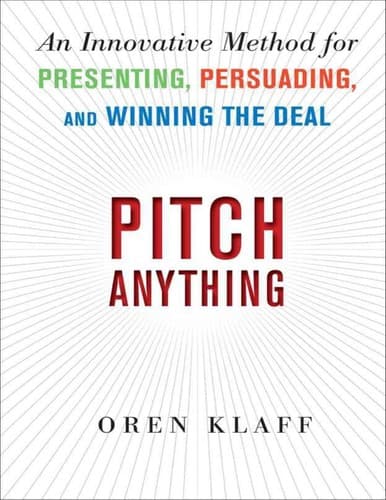 Summary of "Pitch Anything"