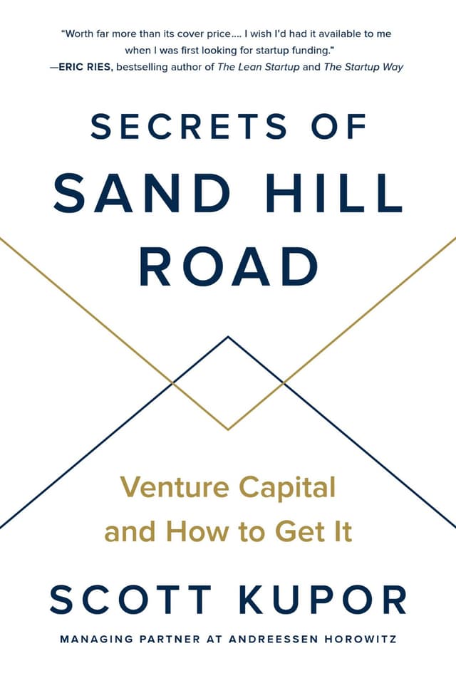 Summary of "Secrets of Sand Hill Road"