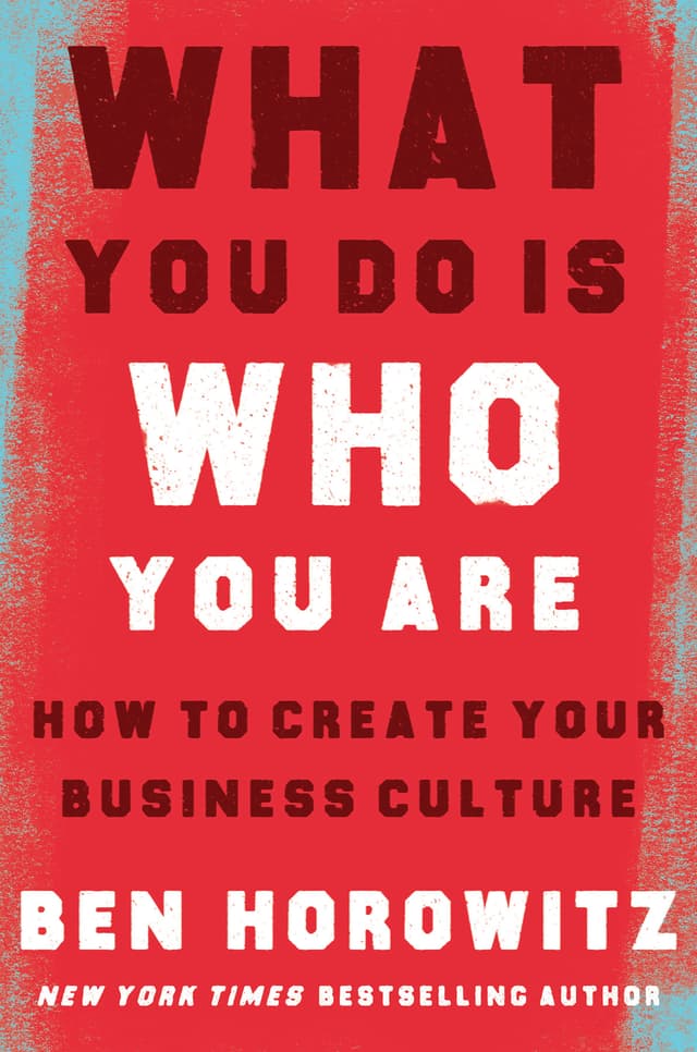 Summary of "What You Do Is Who You Are"