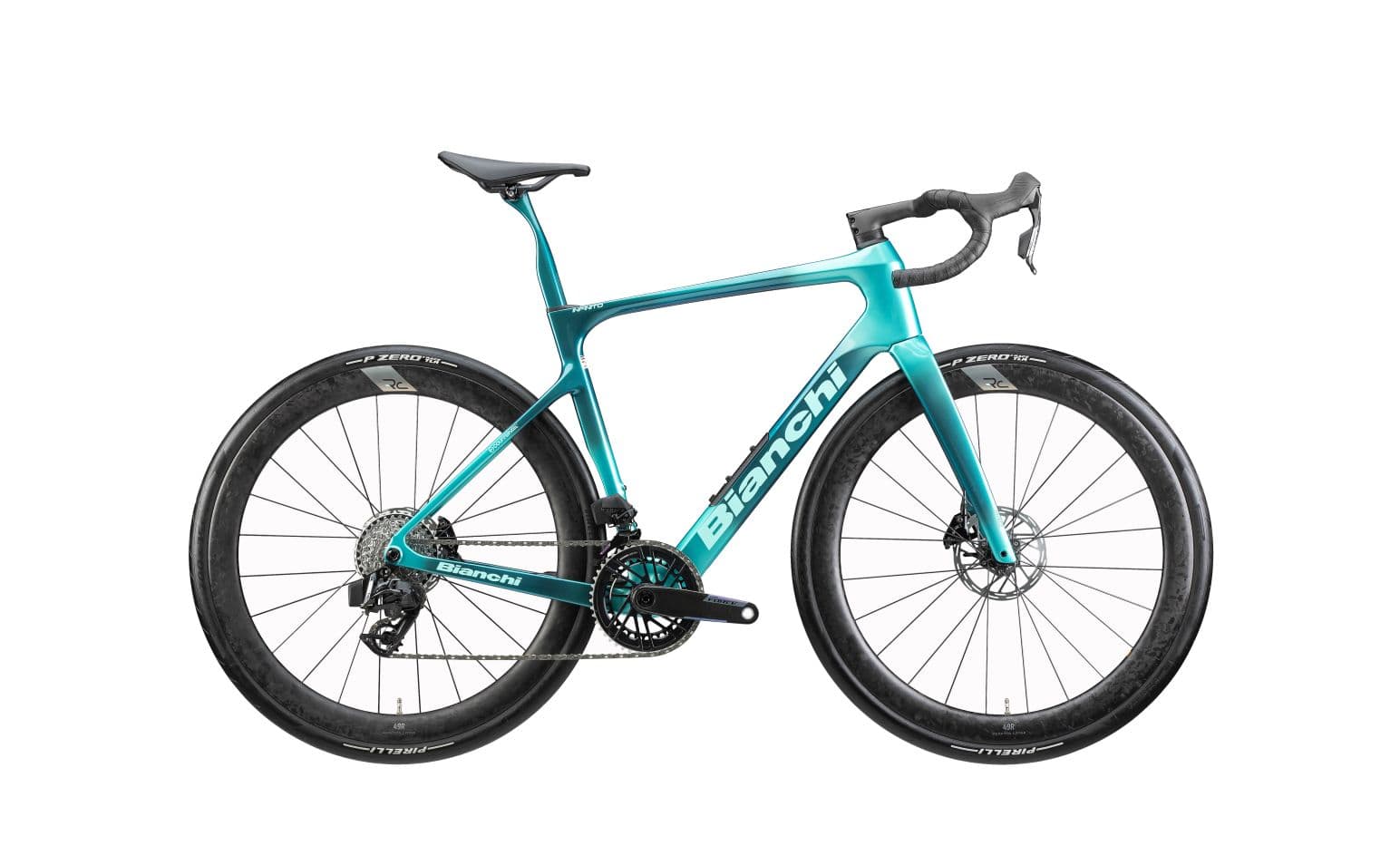 Bianchi Infinito Pro in 8B — Celeste Sfumato / Logo CK16