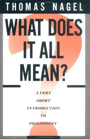 What Does It All Mean? A Very Short Introduction to Philosophy cover