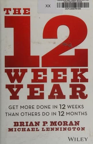 The 12 Week Year cover