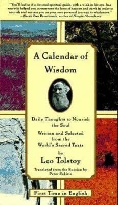 A Calendar of Wisdom: Daily Thoughts to Nourish the Soul cover