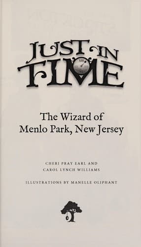 Wizard of Menlo Park, New Jersey (Just in Time) cover