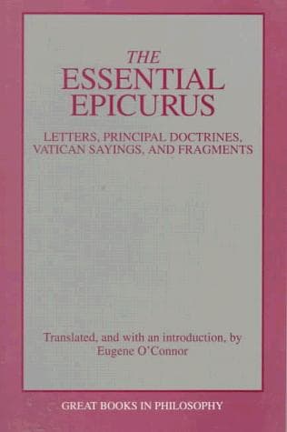 The Essential Epicurus cover