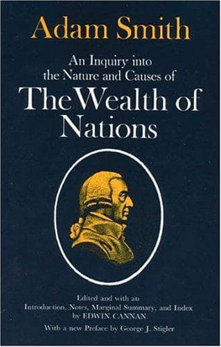 An Inquiry into the Nature and Causes of the Wealth of Nations cover