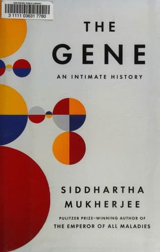 The Gene: An Intimate History cover