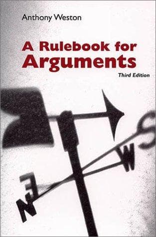 A Rulebook for Arguments cover