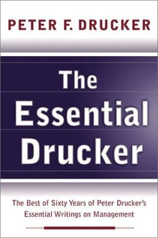 The Essential Drucker cover