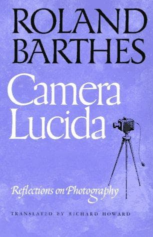 Camera Lucida: Reflections on Photography cover
