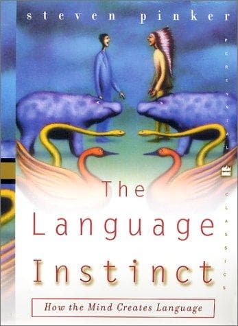 The Language Instinct: How the Mind Creates Language cover