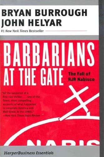 Barbarians at the Gate: The Fall of RJR Nabisco cover