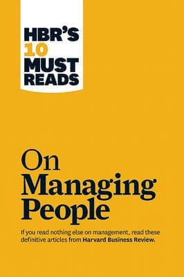 On Managing People (HBR's 10 Must Reads) cover