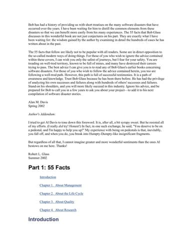 Facts and Fallacies of Software Engineering cover