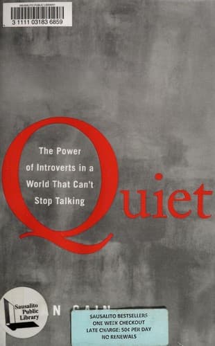 Quiet: The Power of Introverts in a World That Can't Stop Talking cover