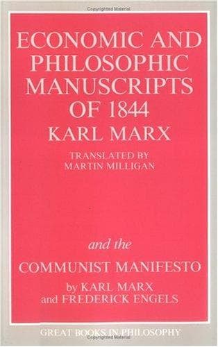 Economic & Philosophic Manuscripts of 1844 cover