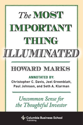 Summary of "The Most Important Thing"