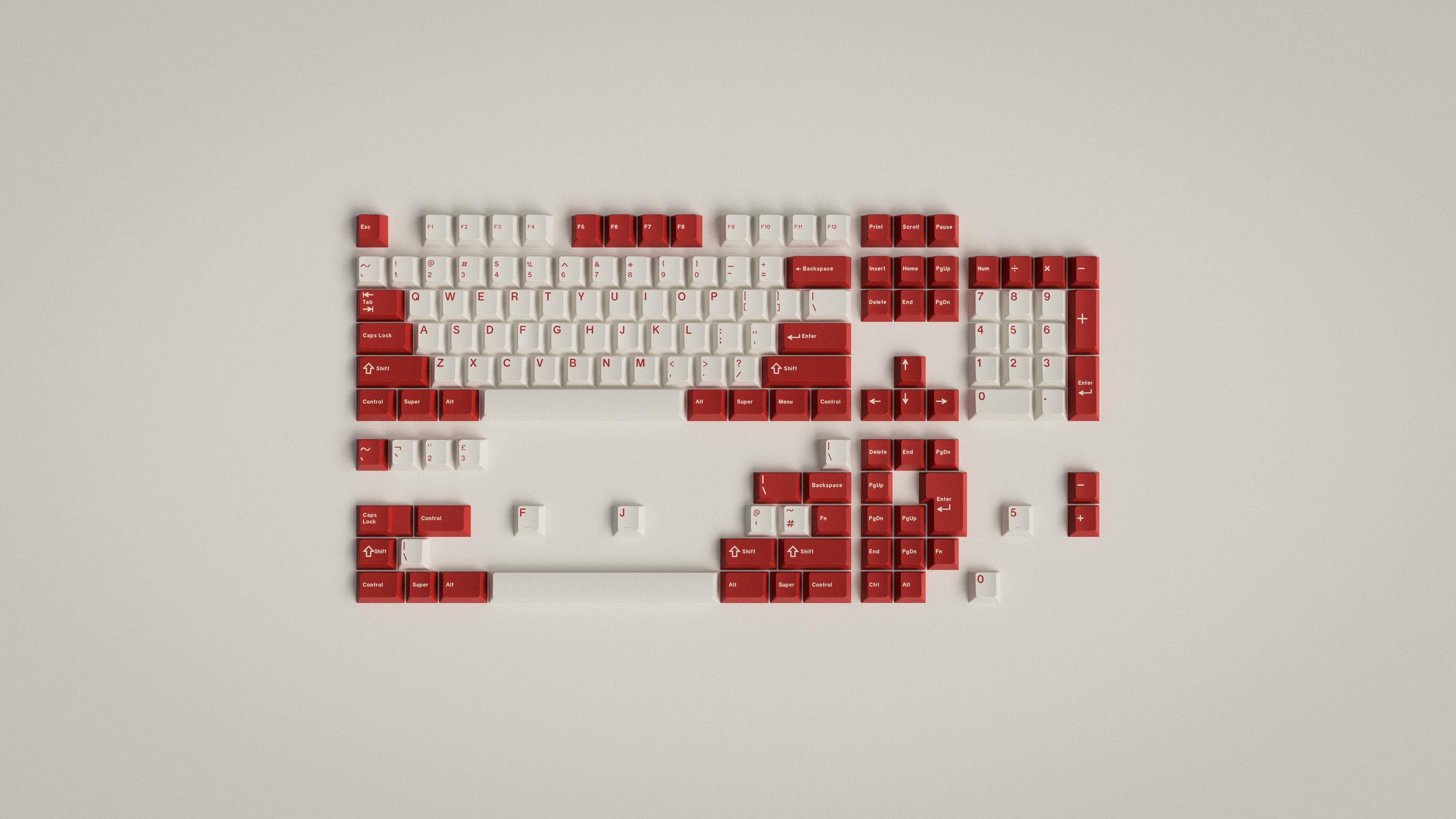 GMK Classic Red