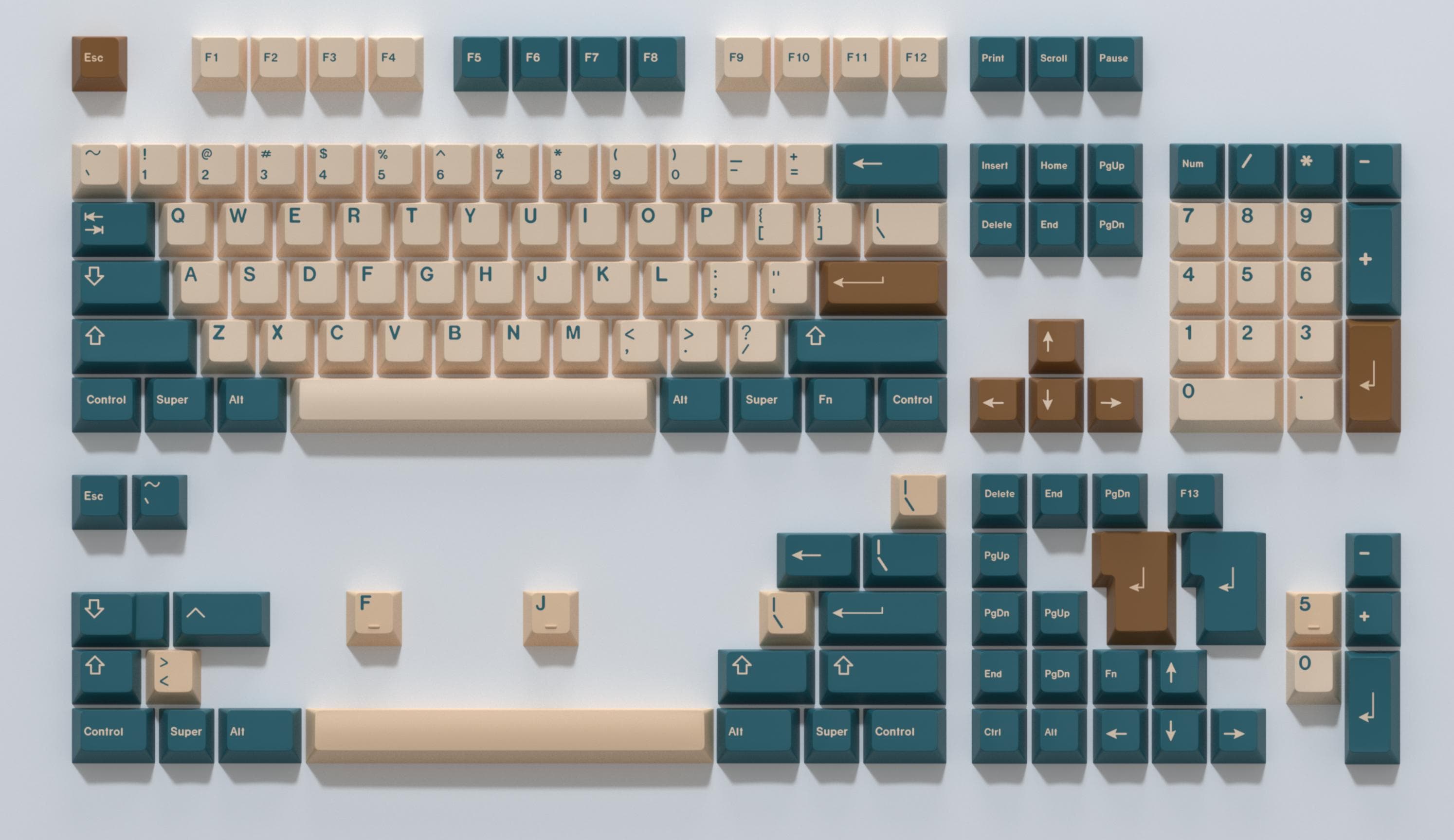 GMK Earth Tones