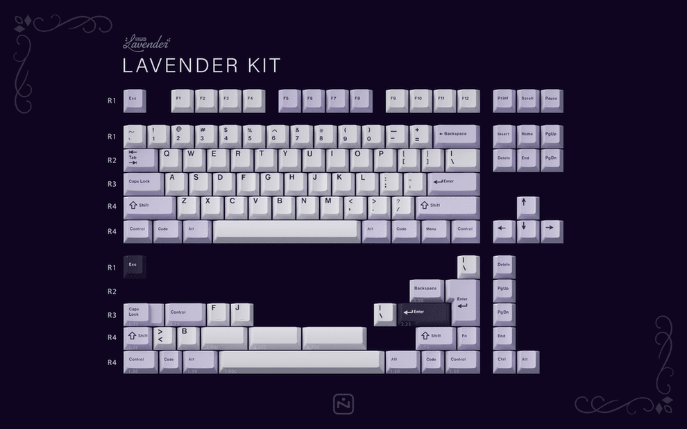 GMK Lavender