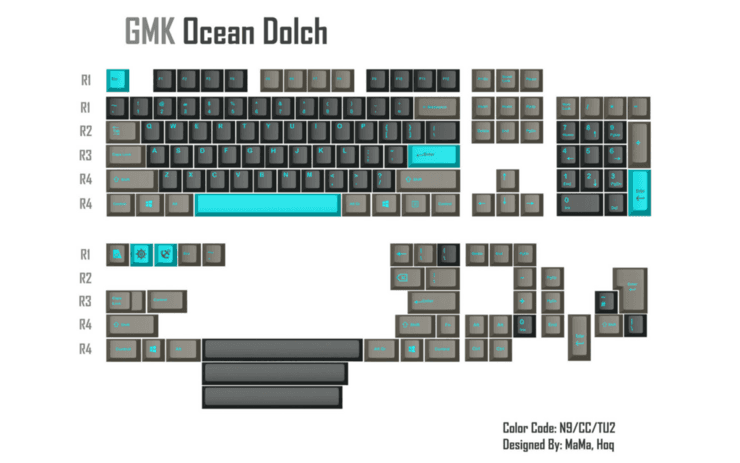 GMK Ocean Dolch