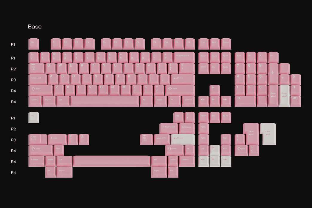 GMK Peach Blossom