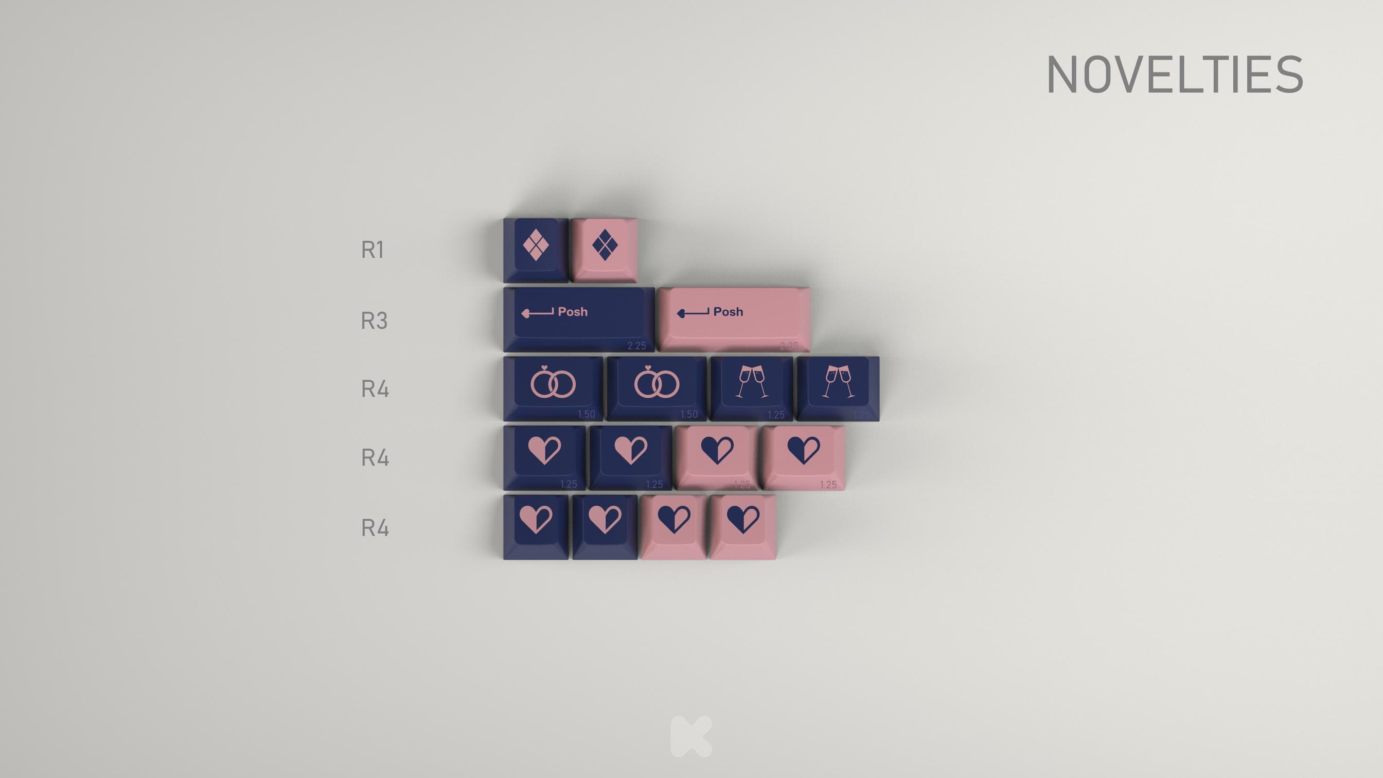 GMK Posh keycap set image