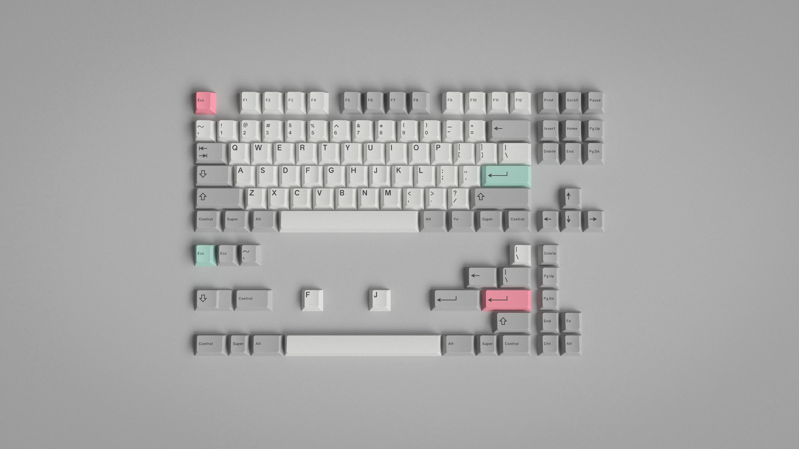 GMK Modern Dolch Light