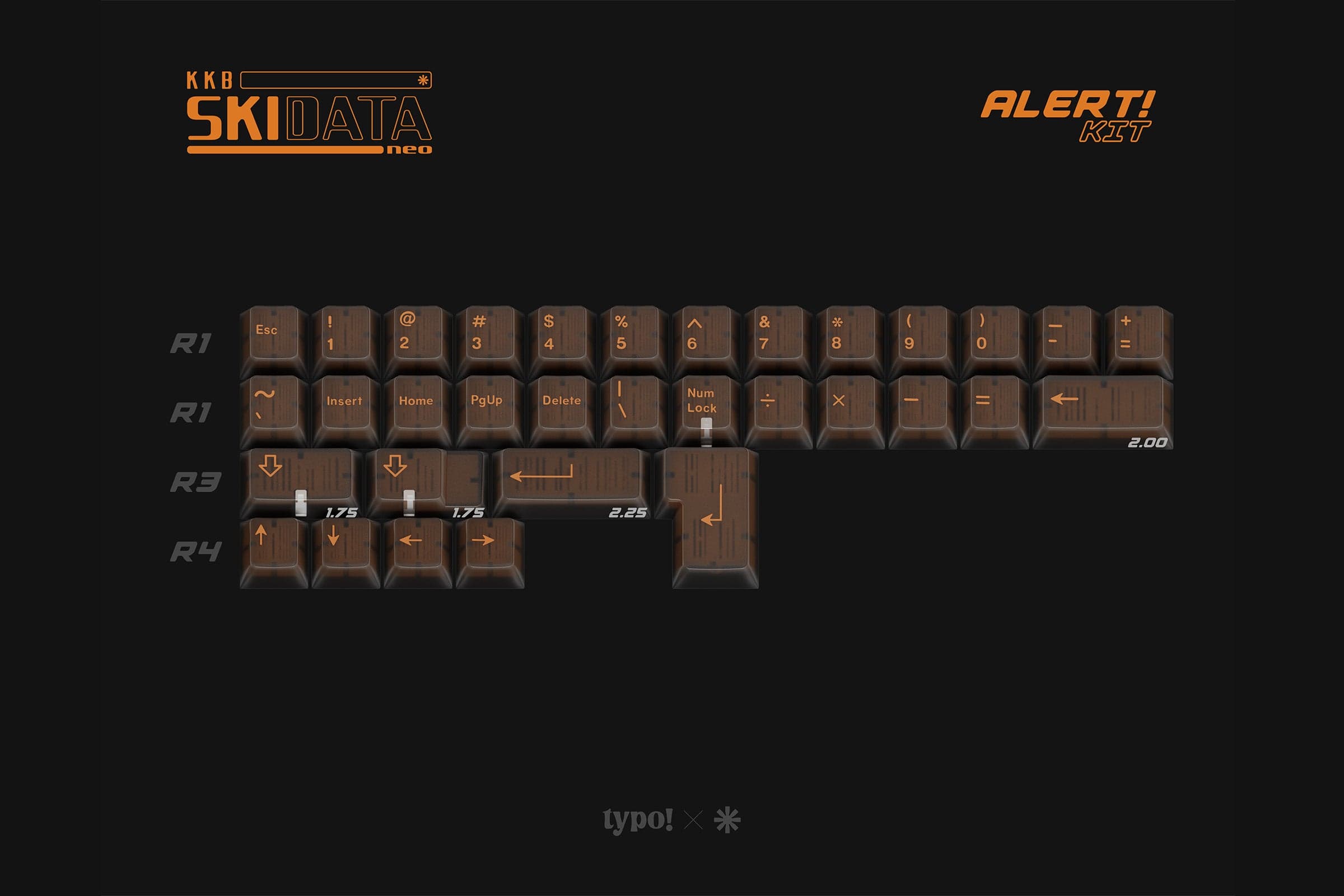 Keykobo Skidata Neo keycap set image