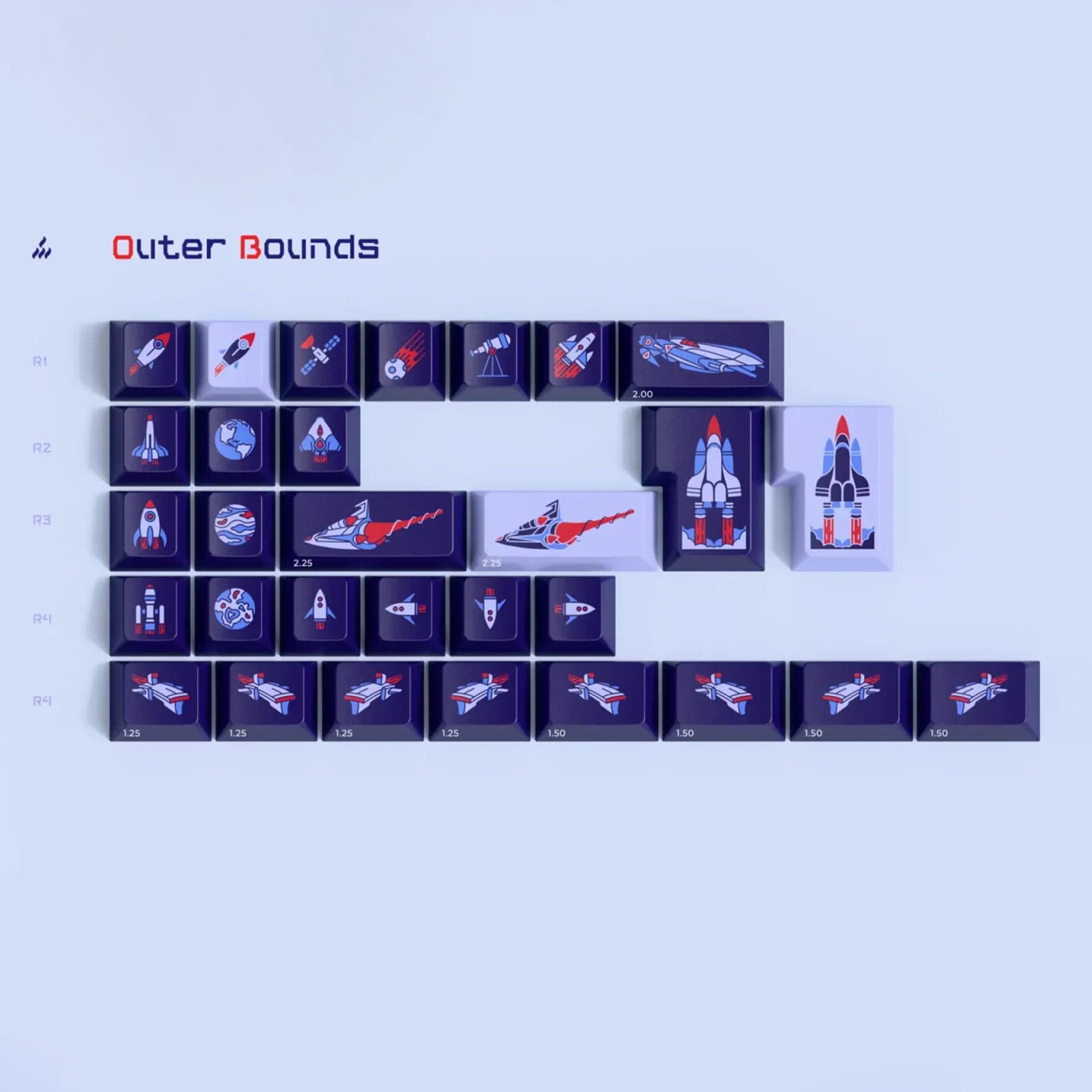 PBTfans Voyager keycap set image