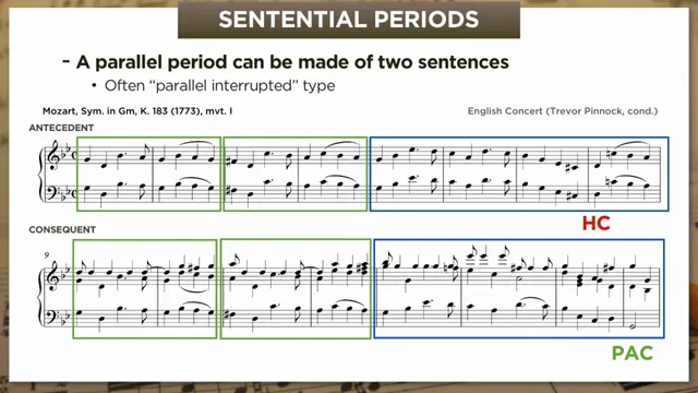Sentential period example