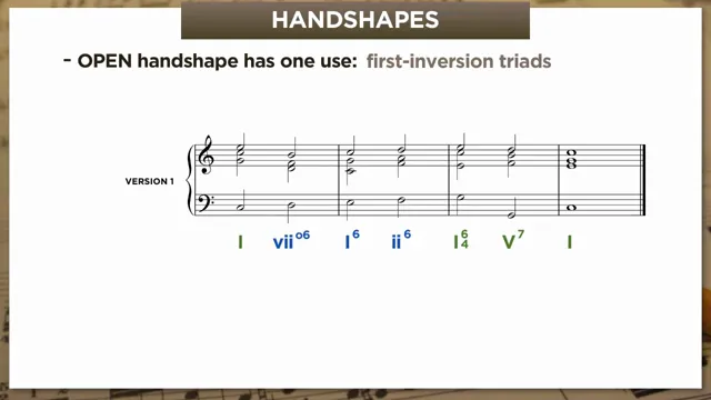 First-inversion triad voice-leading example