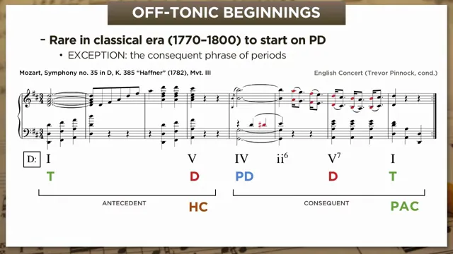 Mozart Haffner: consequent begins on PD